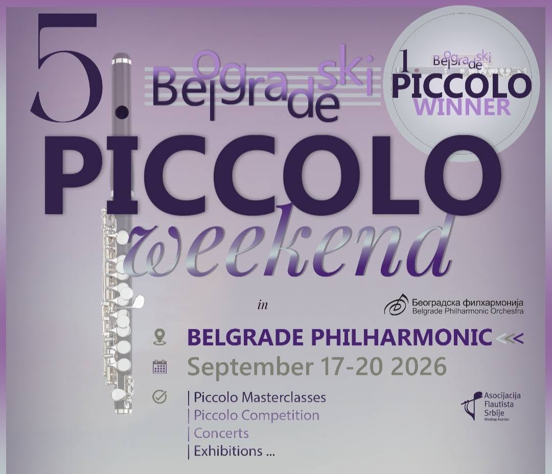 Performance of Scherzino alla Bosniaca Op. 14 No. 4 at 5th edition of Belgrade Piccolo Weekend